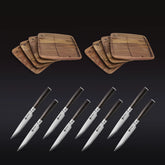 Steak Knife & Bistecca Plate Set, 16-pc (Espresso)