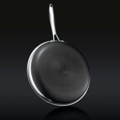Hybrid Fry Pan with Lid, 12"