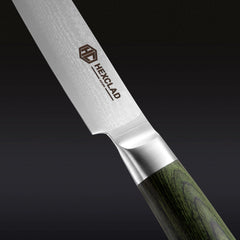 Damascus Steel Utility Knife, 5"