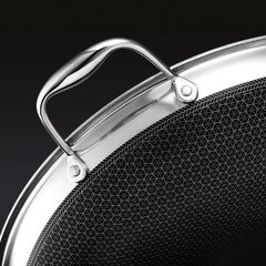 Hybrid Fry Pan with Lid, 14"