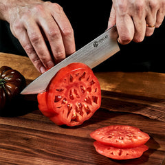 Damascus Steel Knife & Carving Set, 8-pc