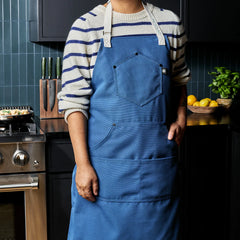 Eco Modern Apron (Azure)