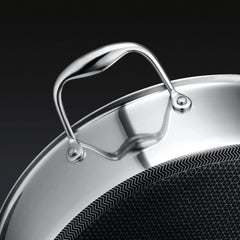 Hybrid Deep Sauté Pan/Chicken Fryer with Lid, 7-Qt