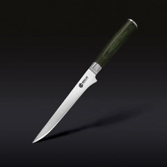 Damascus Steel Boning & Fillet Knife, 6"